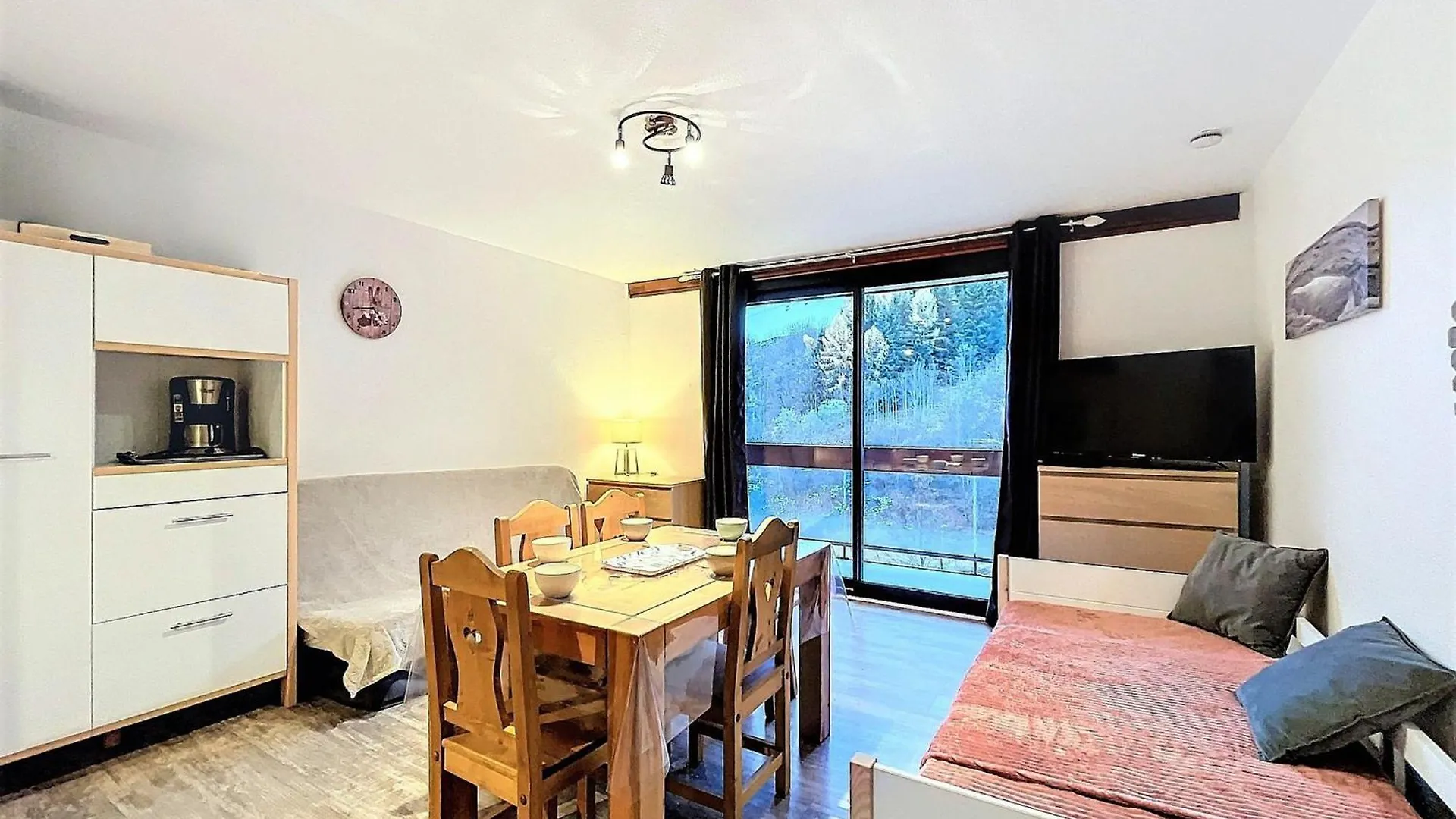 Studio Renove - Pied Des Pistes - Balcon Sud - Acces Piscine Chauffee - Fr-1-267-249 Villarembert